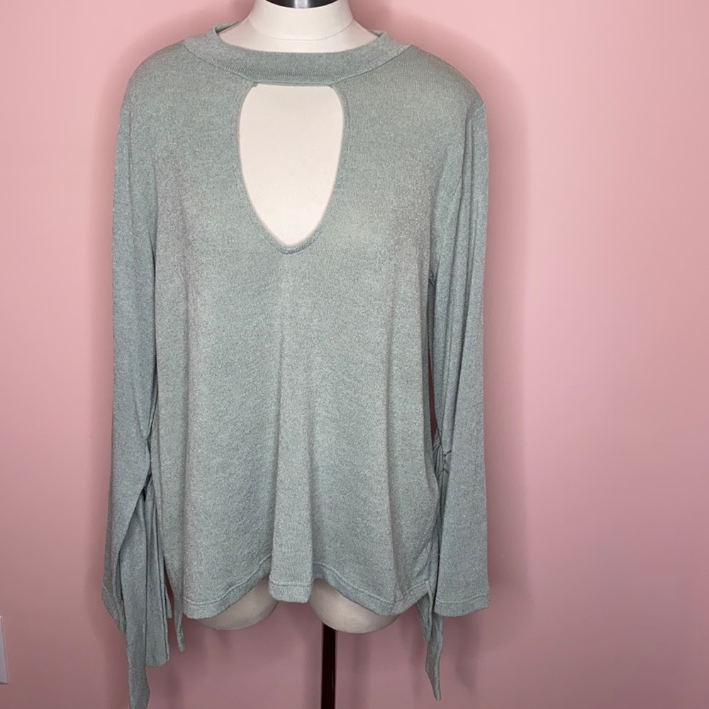 Addie Keyhole Sweater